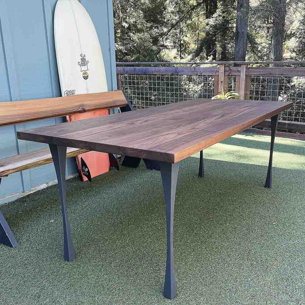 Desk Legs 501 Snello 28.2" H Metal Handmade Furniture Legs