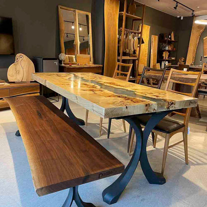 Table Legs 421 Xeni 28.2" H X-Shaped Metal Dining Furniture