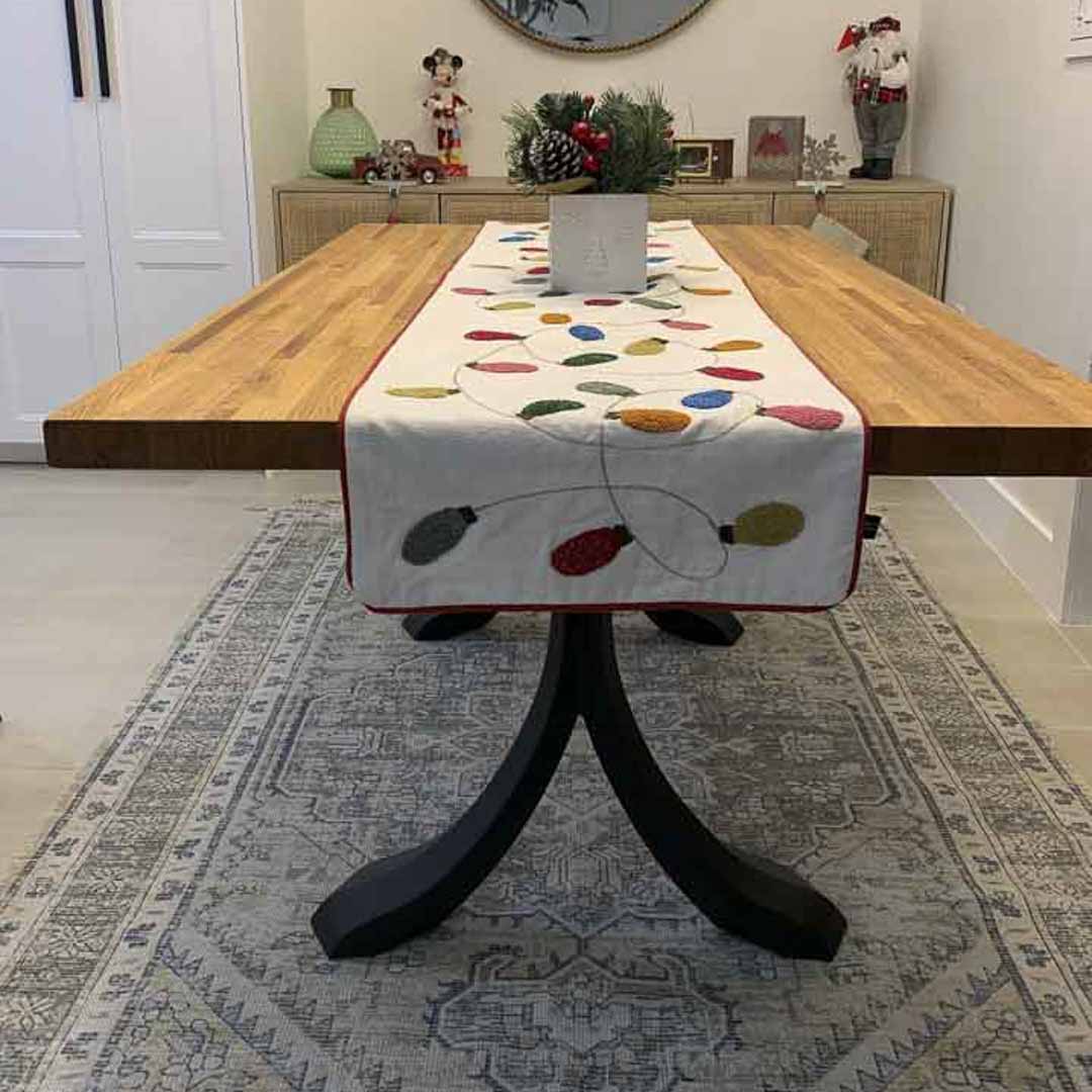 Table Legs 421 Xeni 28.2" H X-Shaped Metal Dining Furniture