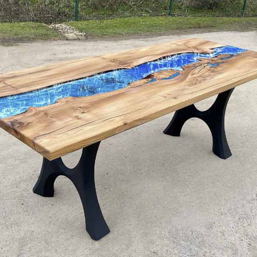 Table Legs 405 Haru 28.2" H Metal Dining Furniture Legs