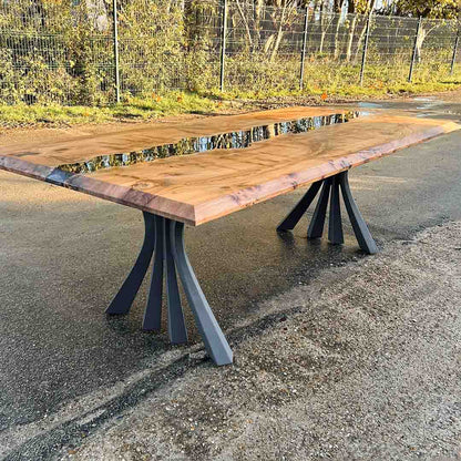 Furniture Legs 420 Akro 28.5" H Metal Handmade Dining Table Legs