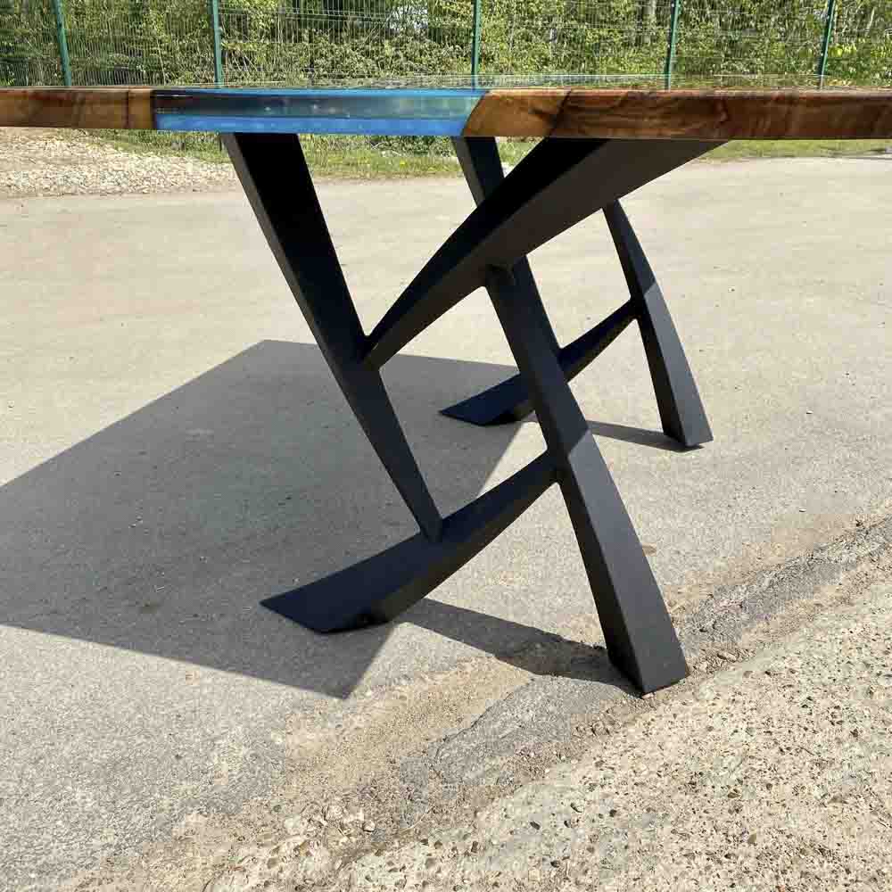 Furniture Legs 411 Draco 28.4" H Metal DIY Dining Table Legs