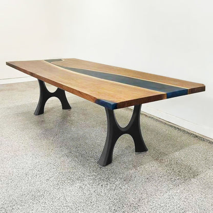 Table Legs 405 Haru 28.2" H Metal Dining Furniture Legs