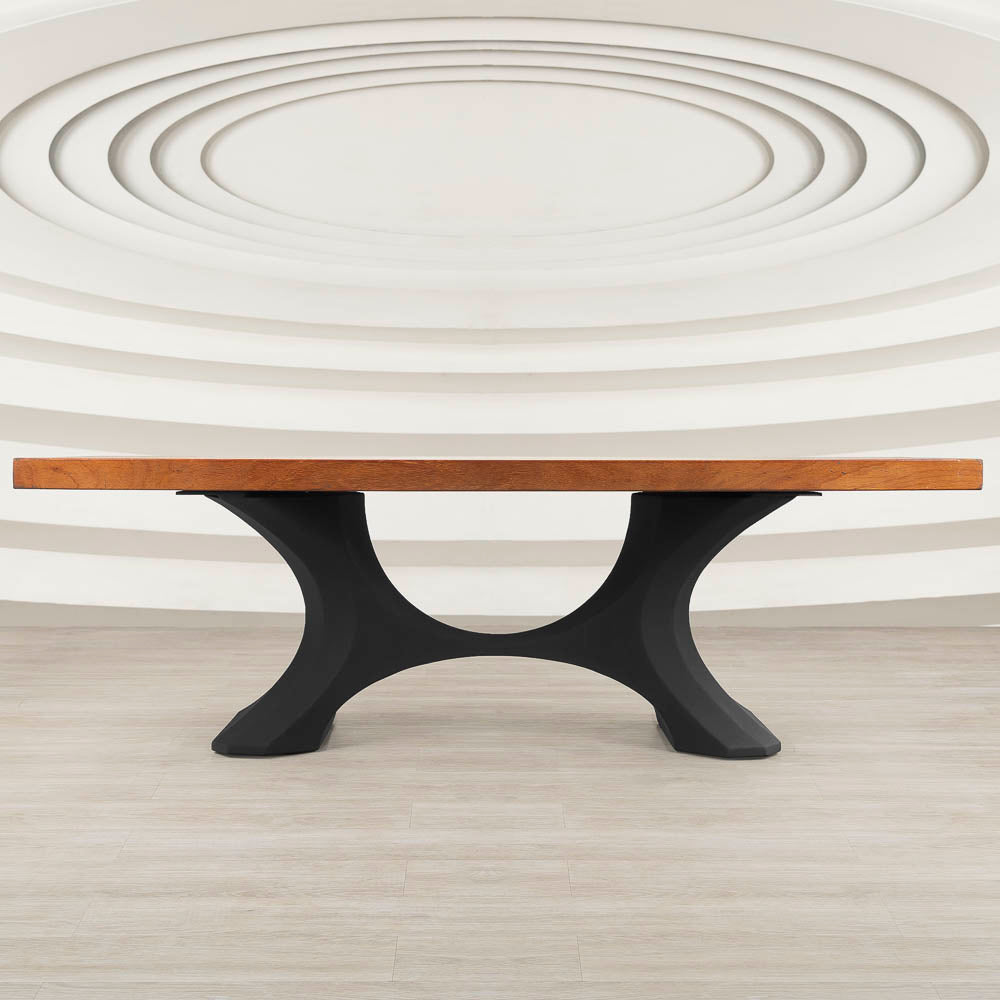 Coffee Table Base 208 Haru 16" H Handmade Furniture with Contemporary Style