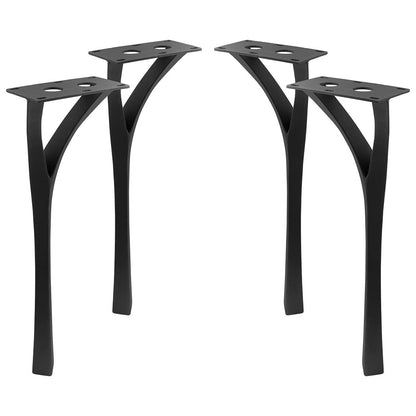 Metal Desk Legs 508 Faras 28" H for Wood DIY Makers