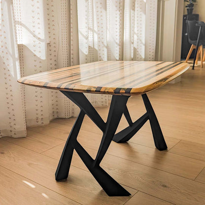 Bench Legs 107 Draco 16.5" H Modern Metal DIY Furniture