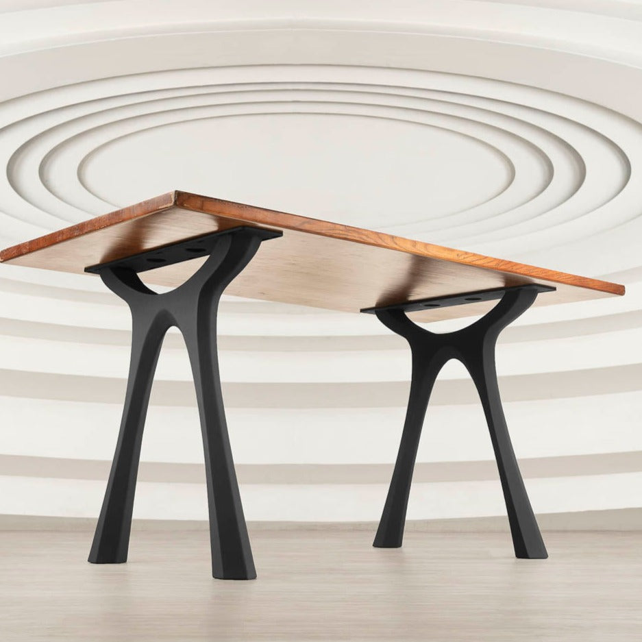 Table Legs 414 Hatty 28" H Modern Metal Table Legs