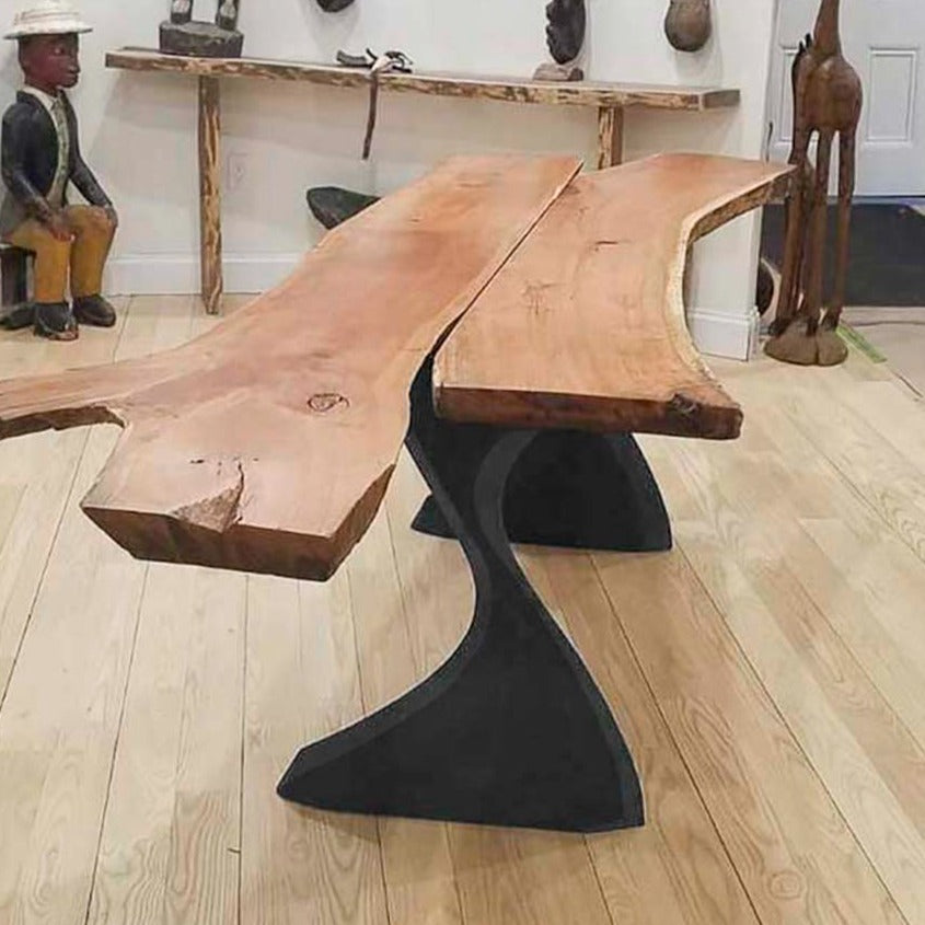 Furniture Legs 415 Botas 28" H Metal Dining Table Legs