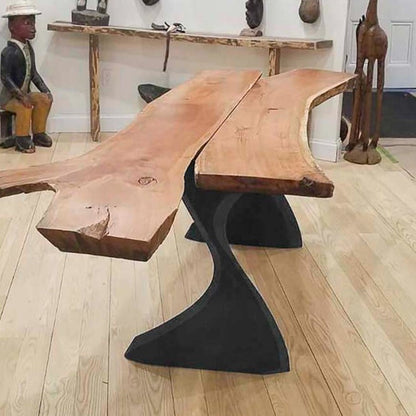 Furniture Legs 415 Botas 28" H Metal Dining Table Legs