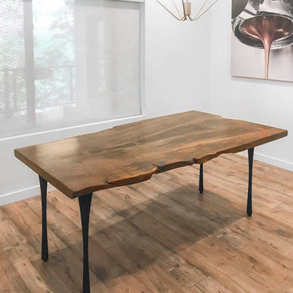 Desk Legs 501 Snello 28.2" H Metal Handmade Furniture Legs