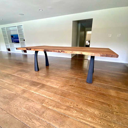 Furniture Legs 419 Nura 28" H Metal Modern Dining Table Legs