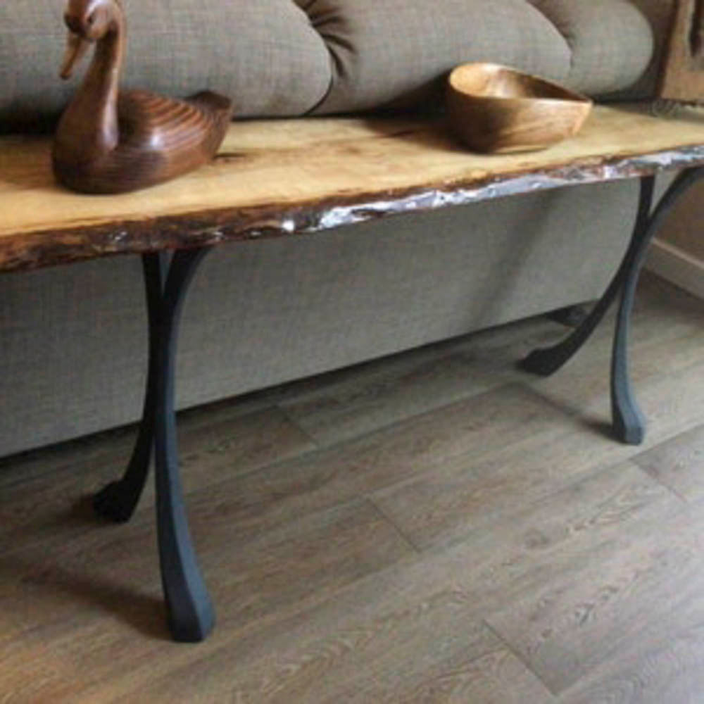 Console Table Legs 209 Xeni 28.3" H Handmade Design for Woodworking