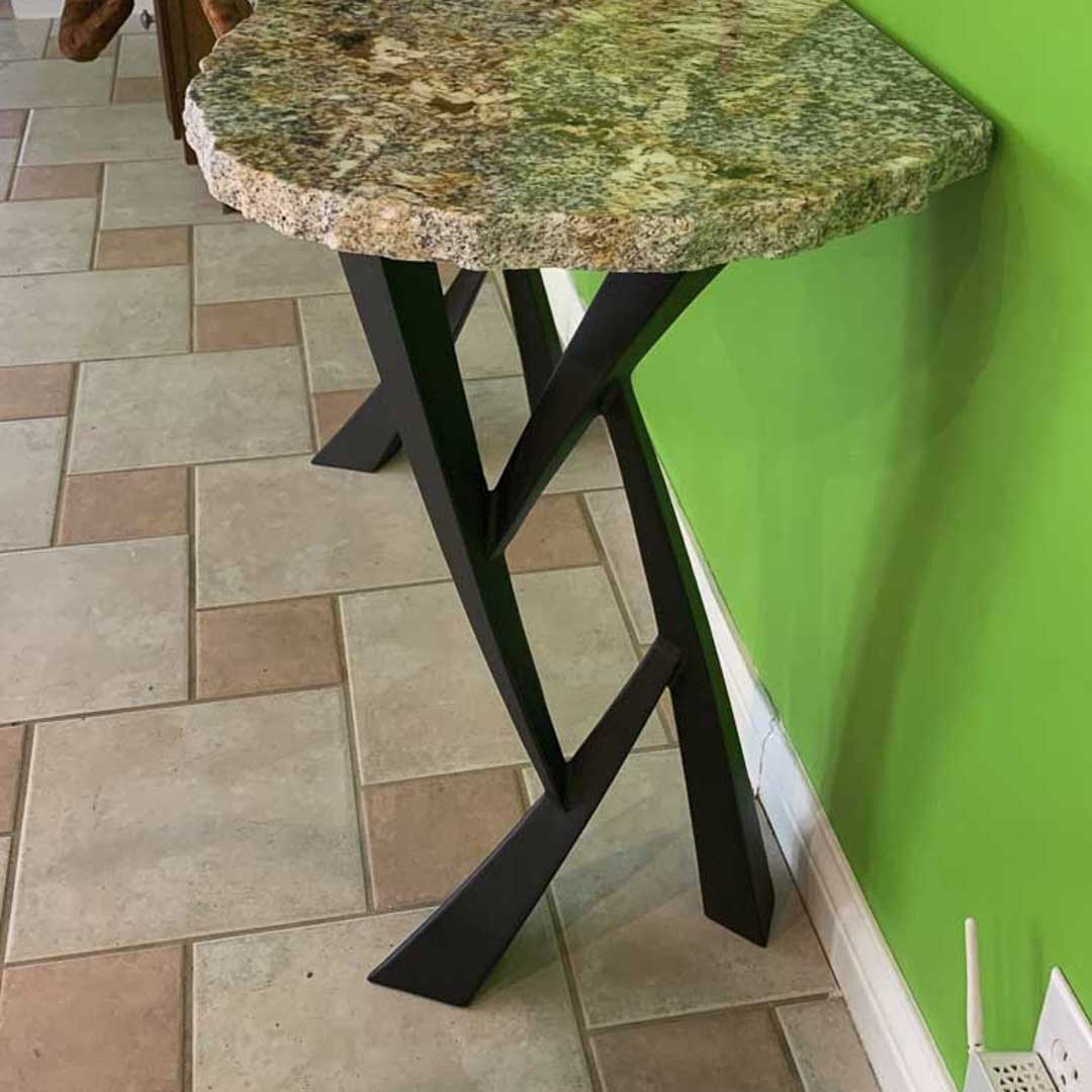 Console Table Legs 203 Draco 28" H Mid-Century Modern Style