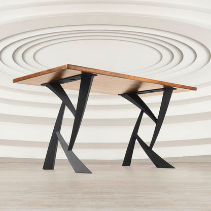 Furniture Legs 411 Draco 28.4" H Metal DIY Dining Table Legs