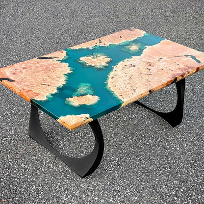 Coffee Table Legs 212 Cleo 16" H Scandinavian Handcrafted DIY