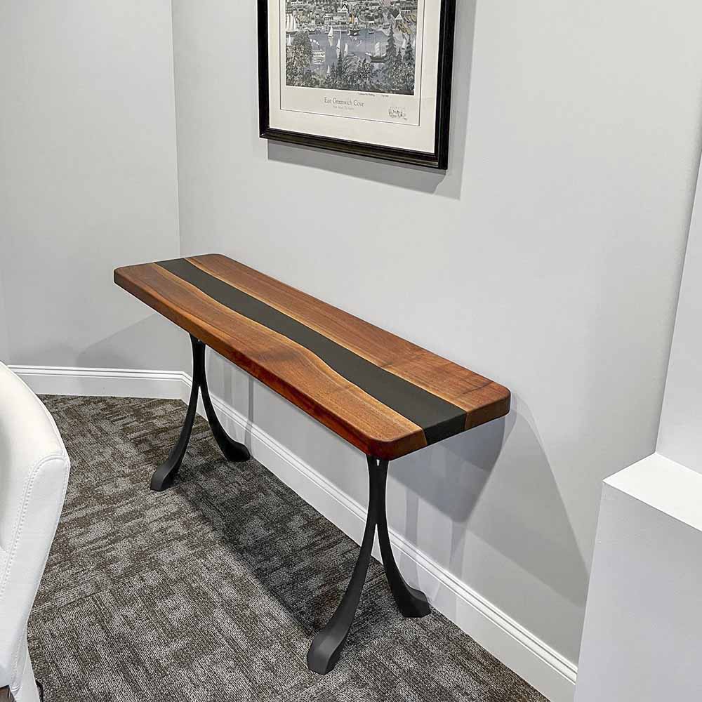 Console Table Legs 209 Xeni 28.3" H Handmade Design for Woodworking