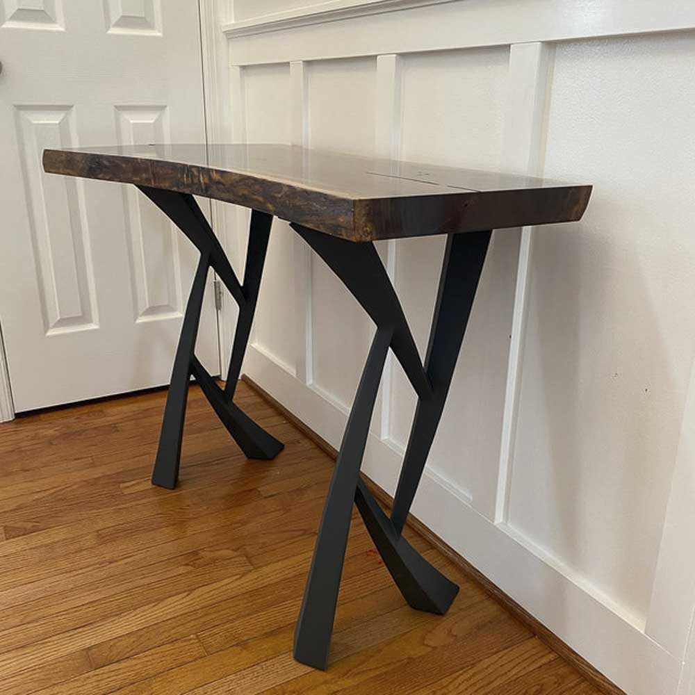 Console Table Legs 203 Draco 28" H Mid-Century Modern Style