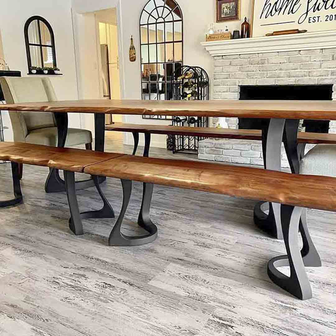 Table Legs 436 Uzar 28" H Metal DIY Dining Furniture Legs