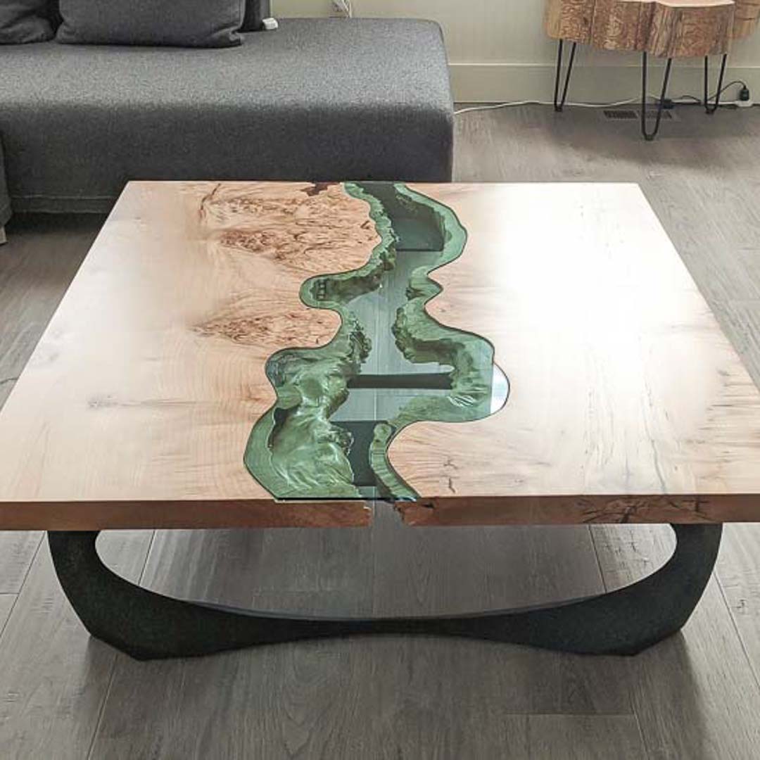 Coffee Table Legs 443 Cleo 16" H Minimalist Style for Woodworking