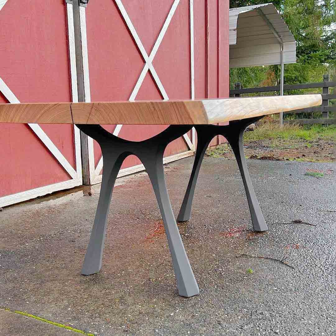 Table Legs 414 Hatty 28" H Modern Metal Table Legs