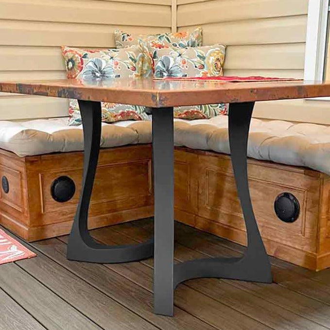 Table Legs 436 Uzar 28" H Metal DIY Dining Furniture Legs