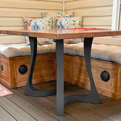 Table Legs 436 Uzar 28" H Metal DIY Dining Furniture Legs