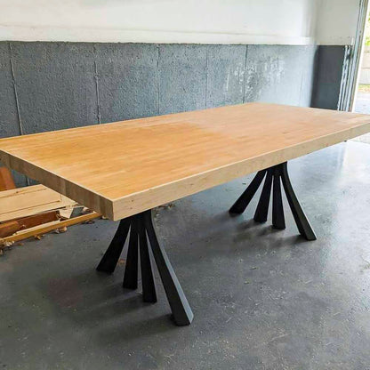 Furniture Legs 420 Akro 28.5" H Metal Handmade Dining Table Legs