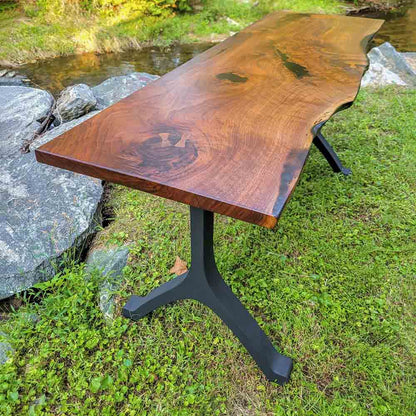 Furniture Legs 401 Wishbone 28.3" H Modern Metal Dining Table Legs