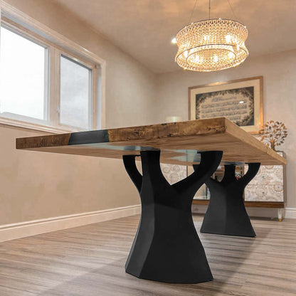 Metal Table Legs 413 | 451 Ramo 28.2" H for DIY Projects