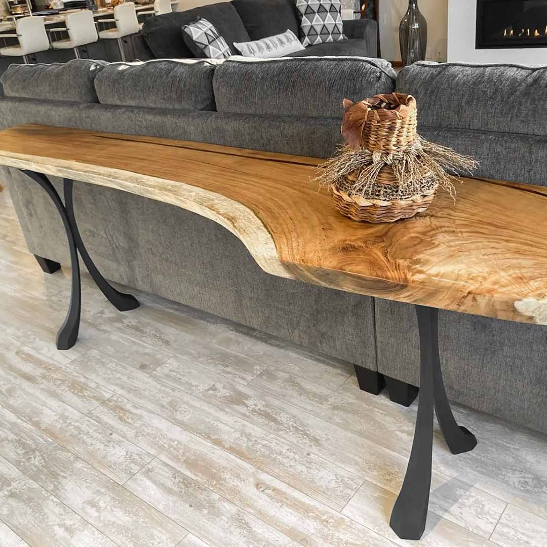 Console Table Legs 209 Xeni 28.3" H Handmade Design for Woodworking