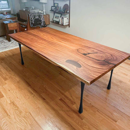 Desk Legs 501 Snello 28.2" H Metal Handmade Furniture Legs