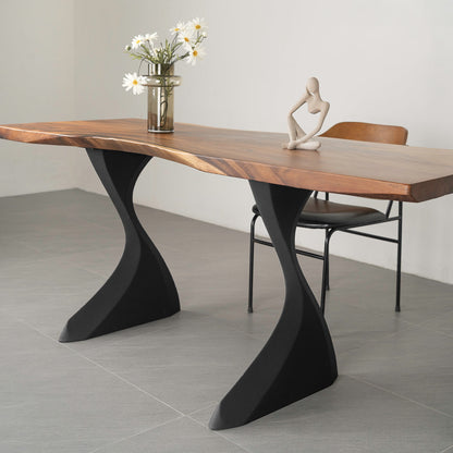 Furniture Legs 415 Botas 28" H Metal Dining Table Legs