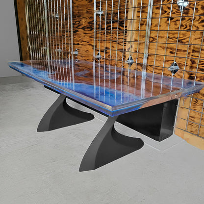 Coffee Table Legs 214/127 Botas 16.1" H Minimalist Style for Live Edge Tabletop