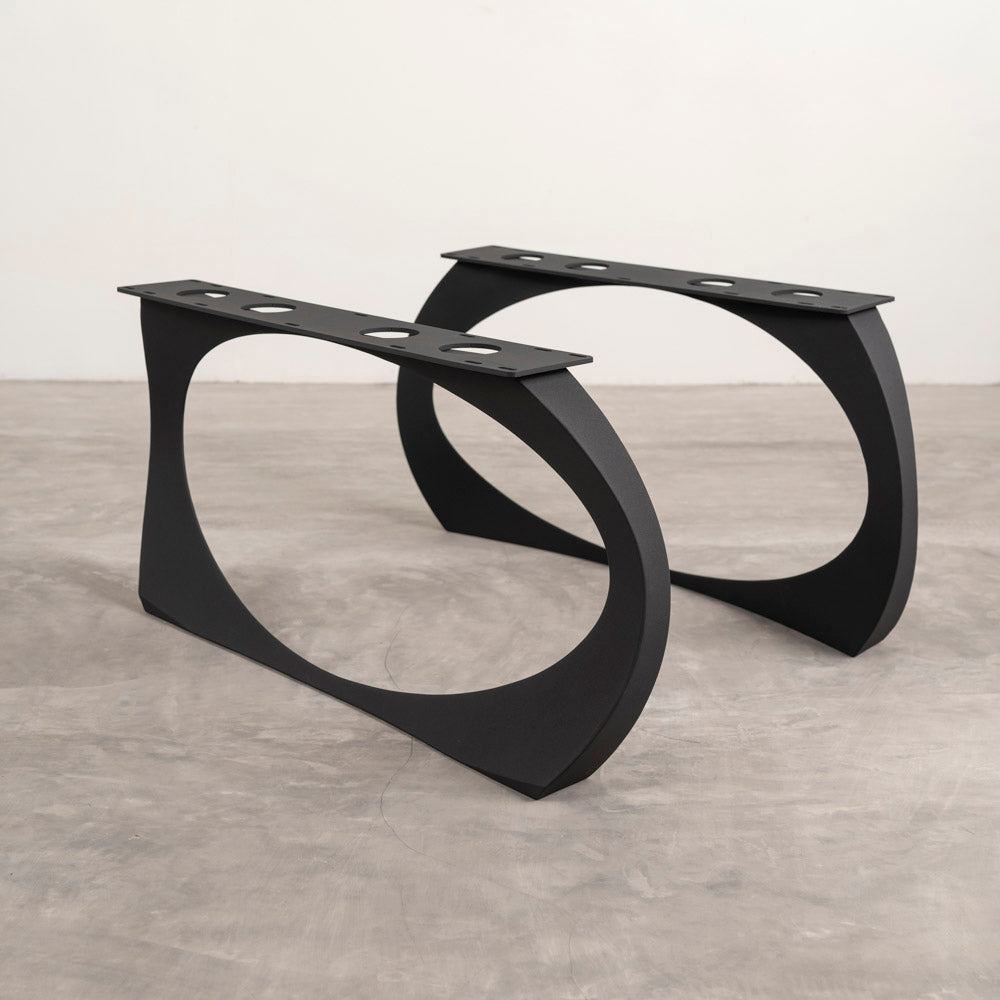 Coffee Table Legs 446 Cleo 16.3" H Metal Luxurious Furniture for Custom Builds