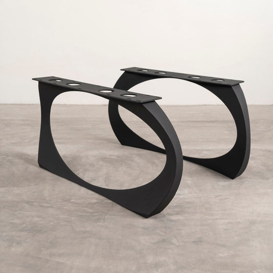 Coffee Table Legs 446 Cleo 16.3" H Metal Luxurious Furniture for Custom Builds