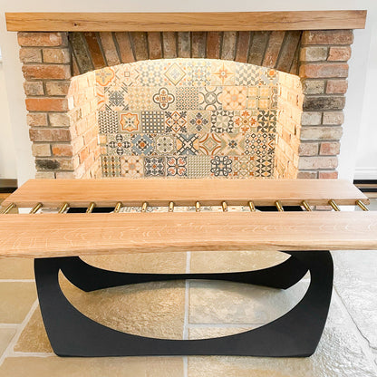 Coffee Table Legs 443 Cleo 16" H Minimalist Style for Woodworking