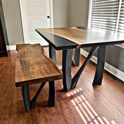 Furniture Legs 407 Norah 28" H Metal DIY Dining Table Legs