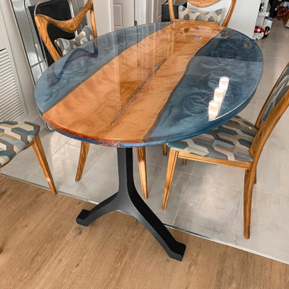 Furniture Legs 401 Wishbone 28.3" H Modern Metal Dining Table Legs