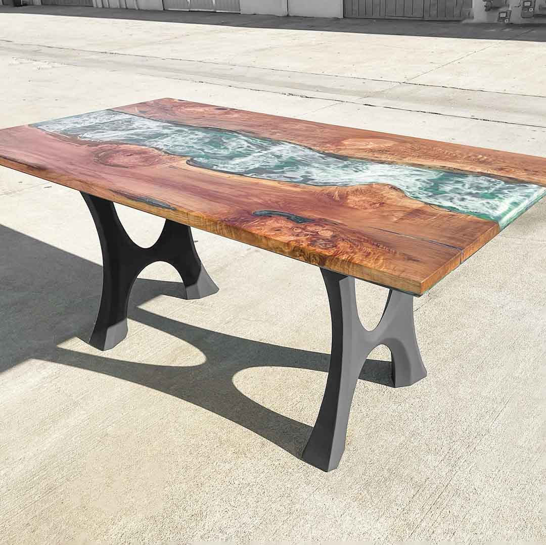 Table Legs 405 Haru 28.2" H Metal Dining Furniture Legs