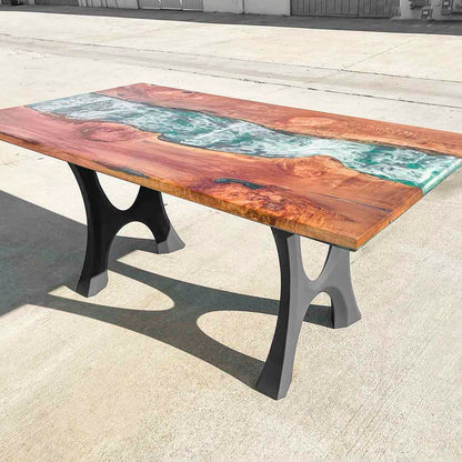 Table Legs 405 Haru 28.2" H Metal Dining Furniture Legs