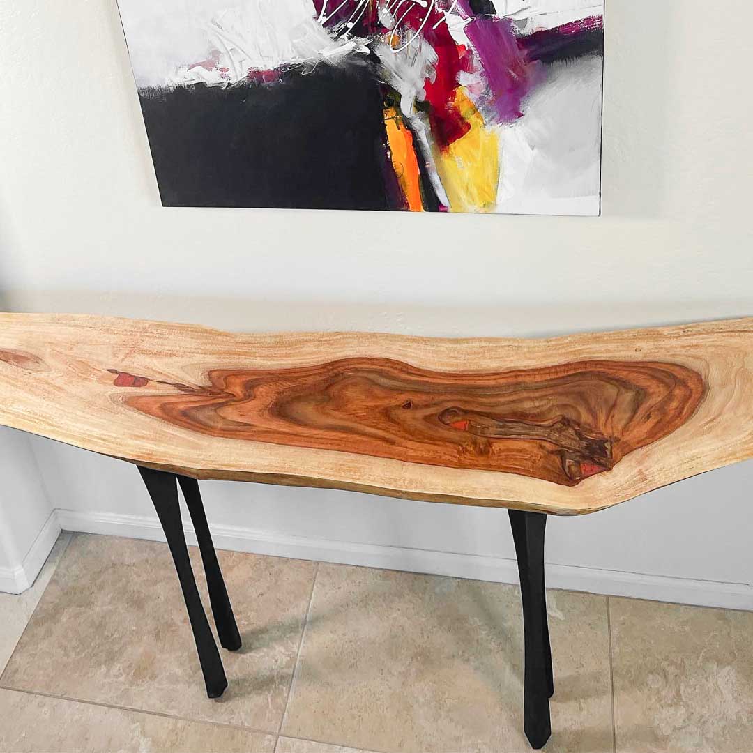 Desk Legs 501 Snello 28.2" H Metal Handmade Furniture Legs