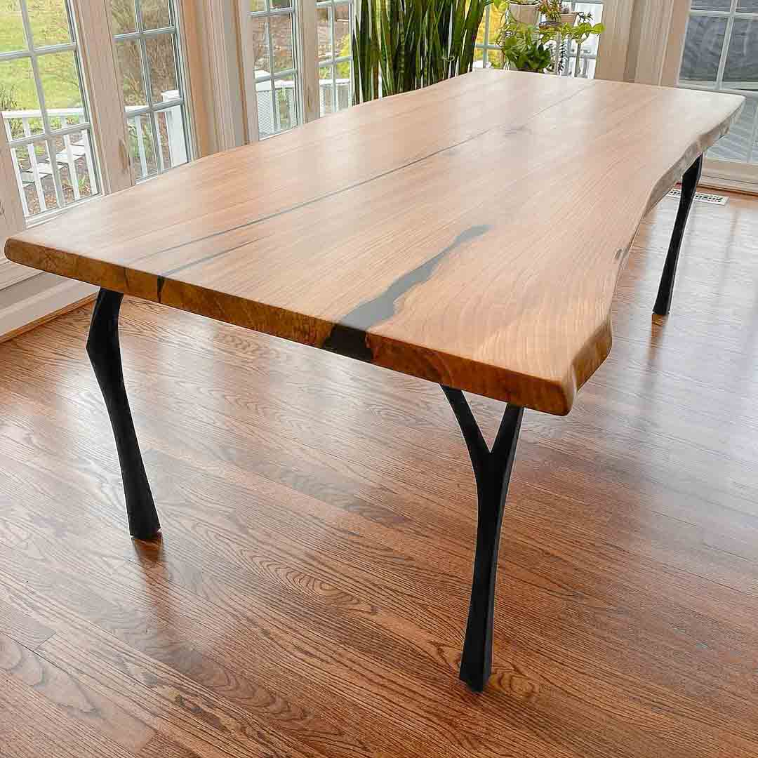 Metal Desk Legs 508 Faras 28" H for Wood DIY Makers