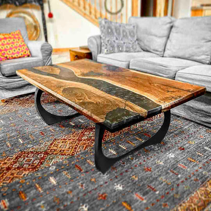 Coffee Table Legs 212 Cleo 16" H Scandinavian Handcrafted DIY