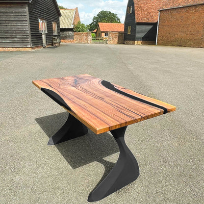 Furniture Legs 415 Botas 28" H Metal Dining Table Legs