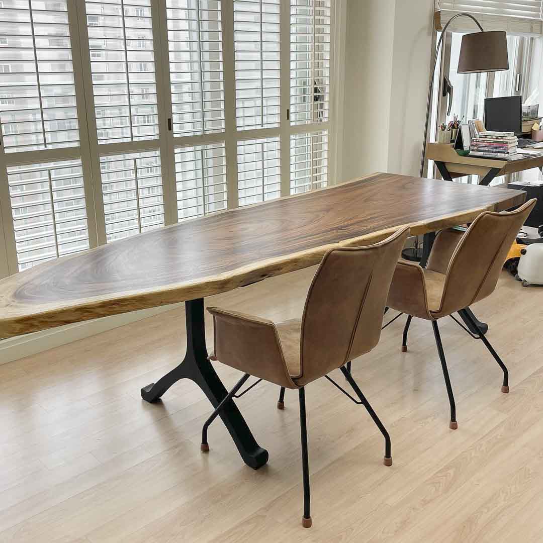 Furniture Legs 401 Wishbone 28.3" H Modern Metal Dining Table Legs