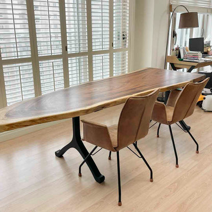 Furniture Legs 401 Wishbone 28.3" H Modern Metal Dining Table Legs