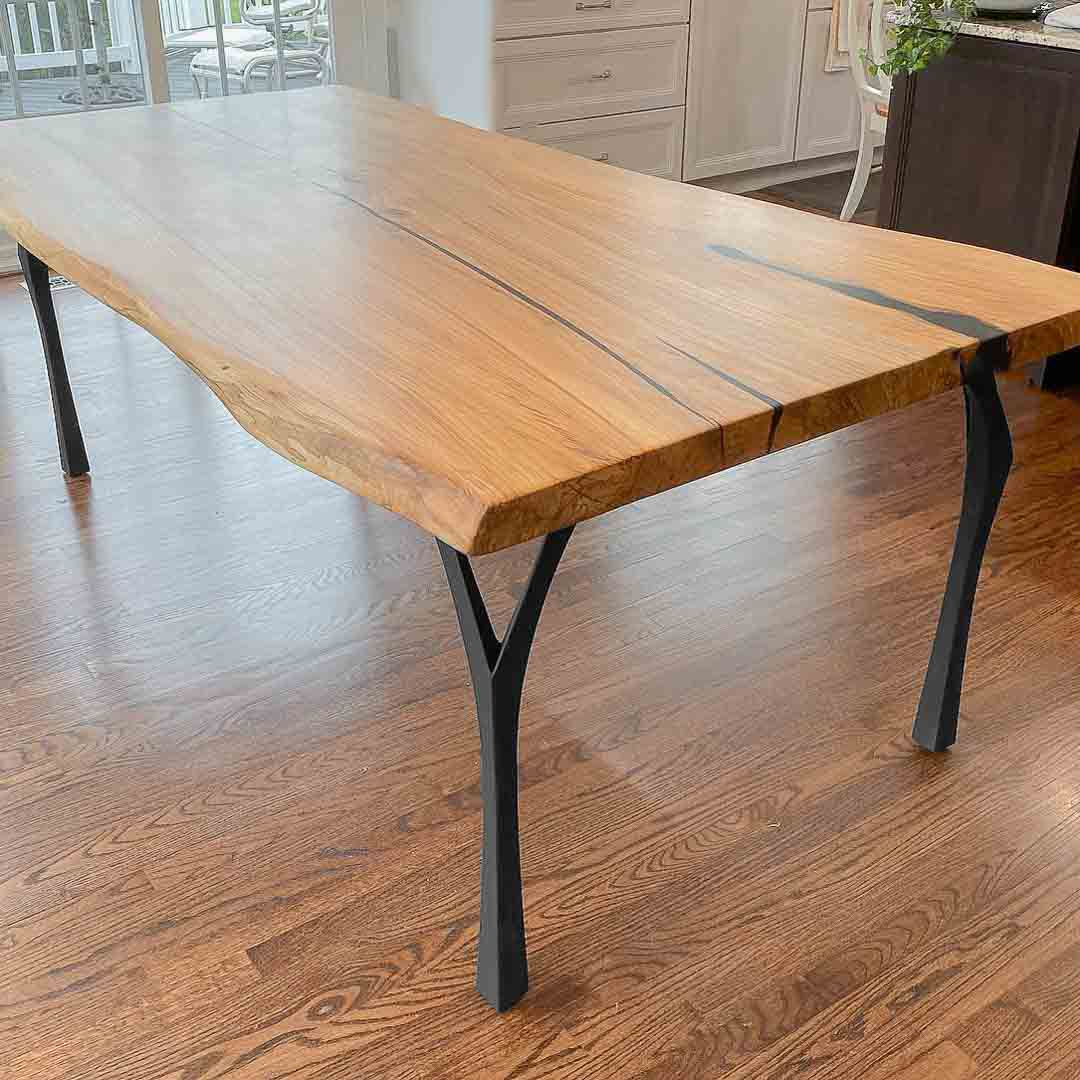 Metal Desk Legs 508 Faras 28" H for Wood DIY Makers