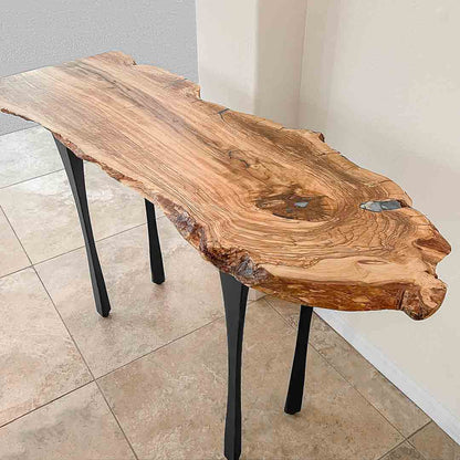 Desk Legs 501 Snello 28.2" H Metal Handmade Furniture Legs