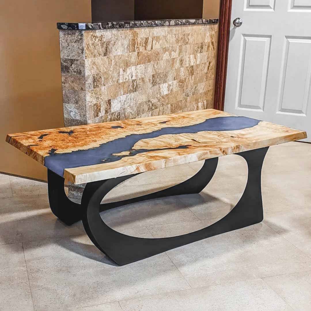 Coffee Table Legs 443 Cleo 16" H Minimalist Style for Woodworking