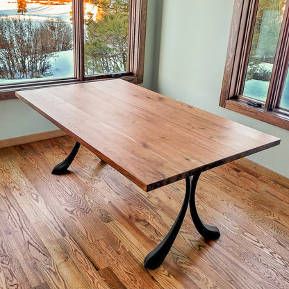 Table Legs 421 Xeni 28.2" H X-Shaped Metal Dining Furniture